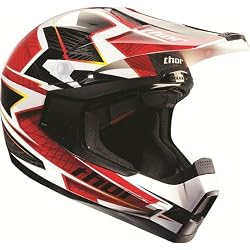 Thor MX Quadrant Spiral Men's Off-Road Motorcycle Helmet - Red