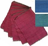 Banana Silk Placemats - set of 6