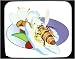 Decorated Mouse Pad with insect, pollen, apiary, pollinating, bee