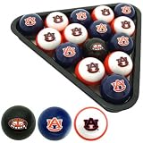 Auburn Tigers College Logo Pool Balls Set