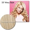 Jessica Simpson Hair Do - 23 inch Wavy Clip-In Hair Extensions - Swedish Blonde