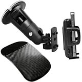 Produkt-Bild: mumbi KFZ Halterung f&uuml;r das iPhone 4 4S 3 3G 3Gs - Autohalterung + mumbi Anti Rutsch Matte - passt auch mit Bumper / Tasche / Etui / Case