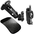 mumbi KFZ Halterung f�r das iPhone 4 4S 3 3G 3Gs - Autohalterung + mumbi Anti Rutsch Matte - passt auch mit Bumper / Tasche / Etui / Case
