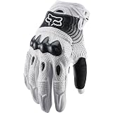51N1siFnIyL. SL160  Fox Racing Bomber Vortex Mens Off Road/Dirt Bike Motorcycle Gloves   White/Black / Medium