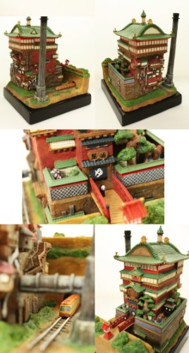 千と千尋の神隠し ライトアップジオラマ【油屋】 | 癒しの御宅