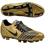 Nike - Nike Total 90 Shoot II FG (Metallic Gold / Black) Men's / Women's Outdoor Soccer Boots Cleats Shoes