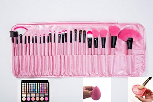 LaiFeiYa - Style Optional for Professional and Beginner - Professional All In One Makeup Kit with 24 pcs Makeup Brush Set - Makeup Starter Kit for Beginners for Women (Professional Kit)