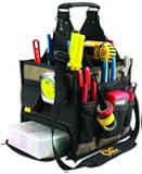 Custom LeatherCraft 1528 23 Pocket Large Electrical and Maintenance Tool Carrier