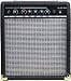 Laurel 15 Watt Guitar Amp With Digital Delay Silver Classic grill