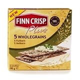 51N249h77%2BL. SL160  Finn Crisp Plus Five Whole Grains Thins, 6.7 Ounce Boxes