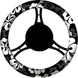 Elegant 16211 Hawaiian Flower Steering Wheel Cover