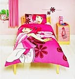 Lazy Town Stephanie Time For Bed Single Duvet Set / Duvet Cover (Panel)