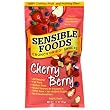 Sensible Foods Crunch Dried Snacks, Cherry Berry, 0.75-Ounce 12-Count Pouch