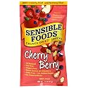 Sensible Foods Crunch Dried Snacks, Cherry Berry, 0.75-Ounce Pouches (Pack of 24)