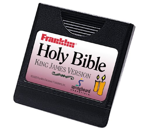 Electronics: Franklin KJB 5003HS Holy Bible   King James Version Springboard Module