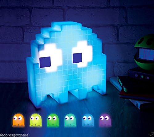 Pac Man Ghost Light USB Powered Multi Colored Lamp