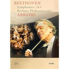 Beethoven: Symphonies 3 & 9 -- Berlin PO/Abbado [DVD] [2000]