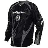Dye C8 Paintball Professional Jersey Black Grey - L