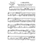 Buy Bach J.S. Chaconne for the Left Hand (Piano transcription by J. Brahms): Instantly... by J.S. Bach