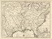1718 LARGE FRENCH MAP LOUISIANA GREAT LAKES GULF MEXICO