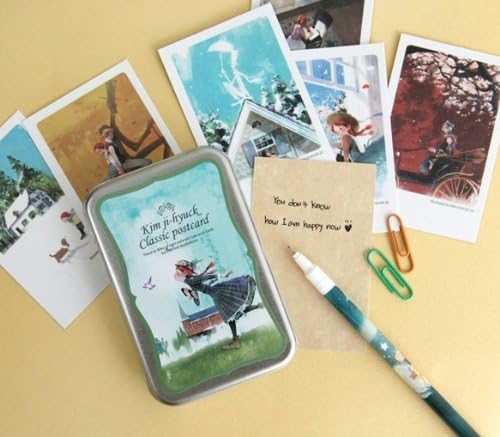 1 X Illust Mini Postcard - Kim ji Hyuk classic by Indigo Story