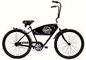 Nirve Jesse James West Coast Chopper Single Speed Cruiser Bike (26-Inch Wheels, Gloss Black)