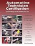 Automotive Technician Certification Test Preparation Manual (Delmar Learning's Ase Test Prep Series)
