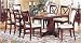 Alyssa Double Edge Table Top And Pedestal Base