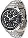 Casio Men's Edifice EF554SP-1AV Silver Stainless-Steel Quartz Watch with Black Dial