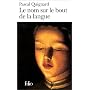 Le nom sur le bout de la langue