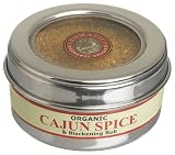 Aromatica Organics Cajun Spice And Blackening Rub, 2.3-Ounce Tins (Pack of 4)