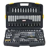 Stanley 89-805 Professional Grade Mechanics Tool Set, 122-Piece