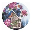 Master Pieces Bluebird Bed and Breakfast Round 500 Piece Jigsaw Puzzle