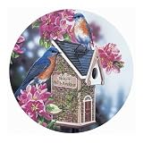 Master Pieces Bluebird Bed and Breakfast Round 500 Piece Jigsaw Puzzle