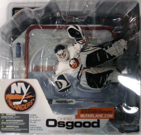 McFarlane Toys NHL Sports Picks Series 3 Action Figure: Chris Osgood (New York Islanders) White Jersey