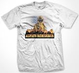 Always Remember NYC Firefighter T-shirt, 9-11 FireFighter and City Skyline Shirt