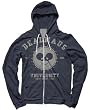 DEADMAU5 HOODIES - DEADMAU5 HOODY - COLLEGIATE LOOK - ZIP UP DEADMAU5 HOODED SWEATSHIRT