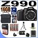 Kodak EasyShare Max Z990 12.0 MP Digital Camera with 30x Optical Zoom and 3.0-Inch LCD 16GB Accessory Saver NiMH Bundle