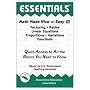 Math Made Nice & Easy #3: Factoring, Ratios, Linear Equations, Proportions, Variations and Functions