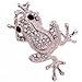 YAZILIND Cute Frog Brooch Pin