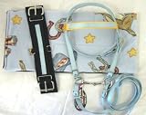 Miniature Horse / Sm Pony Saddle Pad, Bridle and Cinch Set - Western