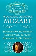 Symphonies Nos. 35, 36, & 38 (Dover Miniature Scores)