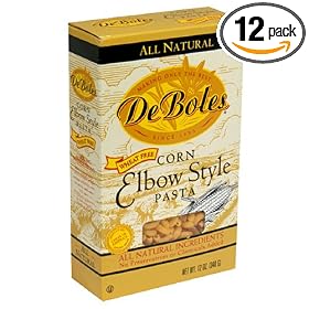 Deboles Corn Elbows, 12-Ounce (Pack of 12)