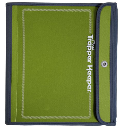 Trapper Keeper Binder, 1.5-Inch, Green (72181)