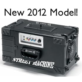 Steepletone MP3 Street Machine - Karaoke - MP3 boombox - As shown on the Gadget Show - Digitel Technology Ltd Pack