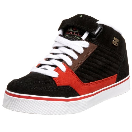 IPATH Men's Fred Gall Sneaker,Black/Red,5 M