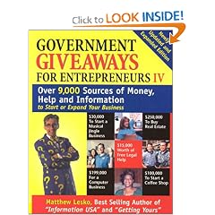 Government Giveaways for Entrepreneurs IV