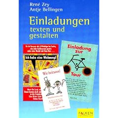 Einladungen texten und gestalten