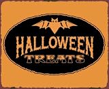 Halloween Treats Sign, Size 15 w X 12 h
