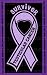 Testicular Cancer Ribbon Decal 8" X 14"